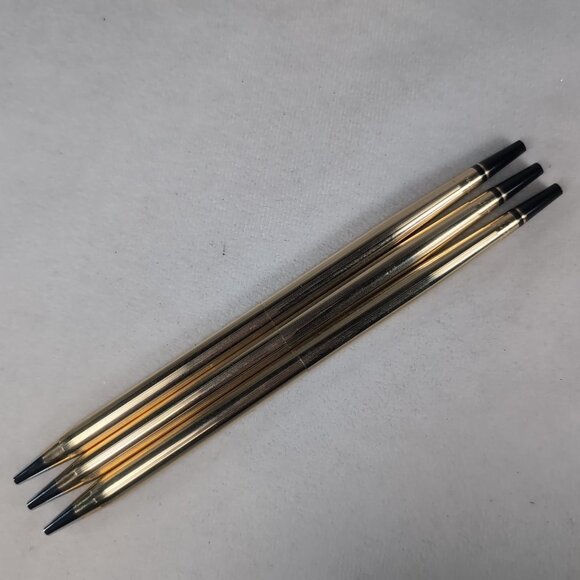 Cross 1/20 10k Gold Filled GF Ladies Pen USA Made Long Clipless NO ENGRAVINGS - Picture 2 of 15